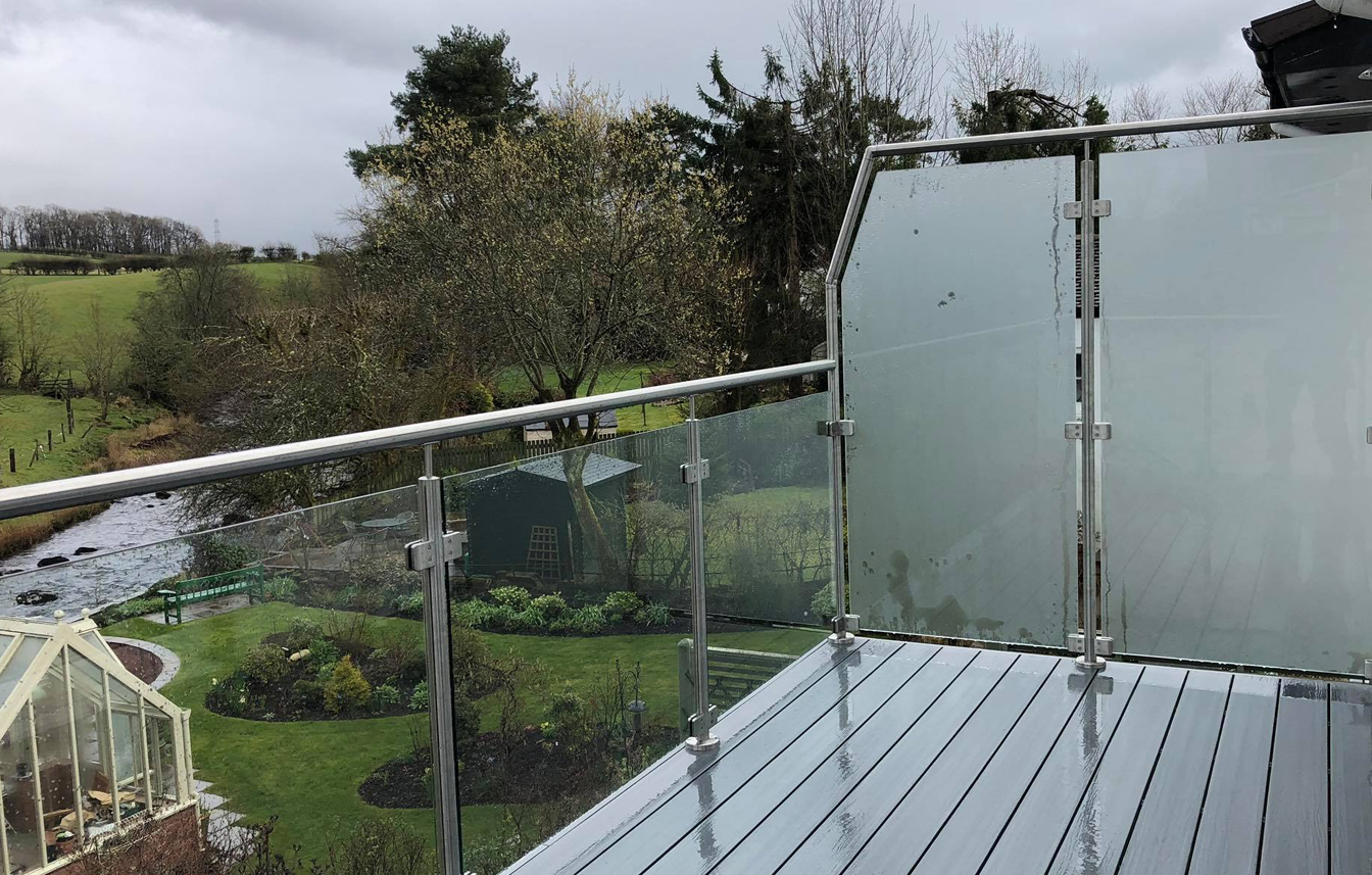 Stainless Steel balustrade install East Kilbride